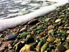 Steine am Strand